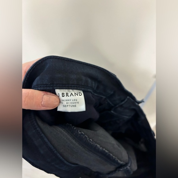 J Brand Neptune x Barneys New York Dark Blue Skinny Jeans - Picture 10 of 11